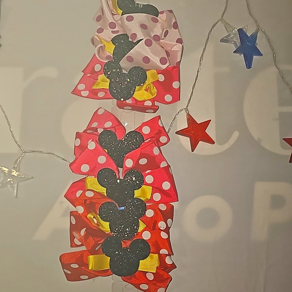 NEW MICKY MOUSE BOWS